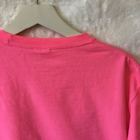 Port & Company Pink "Suppertime Hungry" T-Shirt - Picture 5 of 5